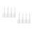 8Pcs White ABS Empty Cuticle Oil Pen Makeup Tool for Home Use 6
