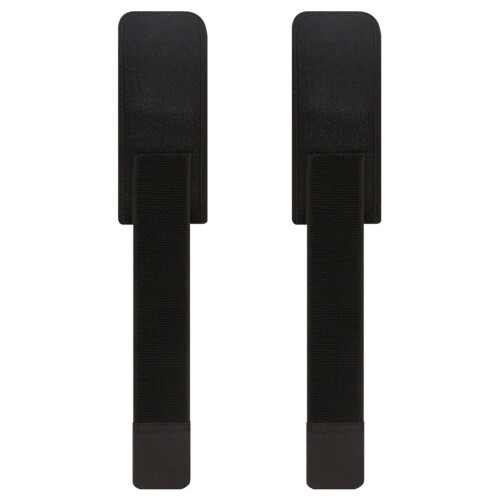 4Pcs Adjustable Wrist Guards Black Hand Support Wraps for