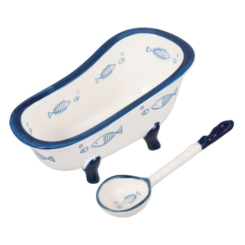 2Sets Portable Ceramic Food Tray Household Snack Container Multicolor 1