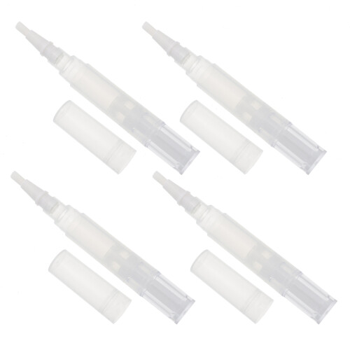 8Pcs White ABS Empty Cuticle Oil Pen Makeup Tool for Home Use 1