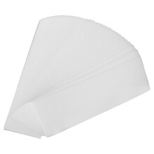 300St Body En Gezicht Wax Strips Van Wit Papier Met Scheurontwerp