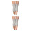 2Pcs Dark Grey Sports Knee Sleeves with Breathable Compression 8