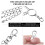 2Pcs Chain Three Layer Alloy Chain for Pants Fashion 6