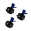 3Pcs ABS Rv Sewer Hose Rinse Cap Shutoff Valve for Efficient Cleaning 7