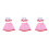 3Pcs Polyester Doll Bathrobe Set Red Hat Sleepwear for 18 Inch Dolls 8