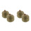 4Pcs Compact Bamboo Go Game Jars with Lid Olive Green Storage 5