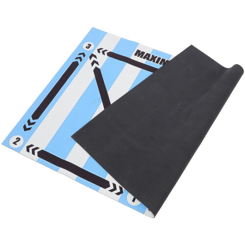 2St Anti-Slip Voetbaltrainingsmat Polyester Geluiddempend Voor Thuis 1