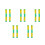 10Pcs Lightweight Beehive Door Vent Sliding Guards in Assorted Colors 3