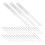 180Pcs Smooth Silicone Tip White Lip Brush for Lipstick and Gloss 3