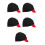 5Pcs Multi Color Welding Hat Liner Fire-Resistant Caps 8