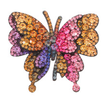 3Pcs Detachable Butterfly Shoe Jewelry Clip with Suede for
