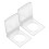 4Pcs Transparent Switch Covers Pc Emergency Button Safety Guards 3