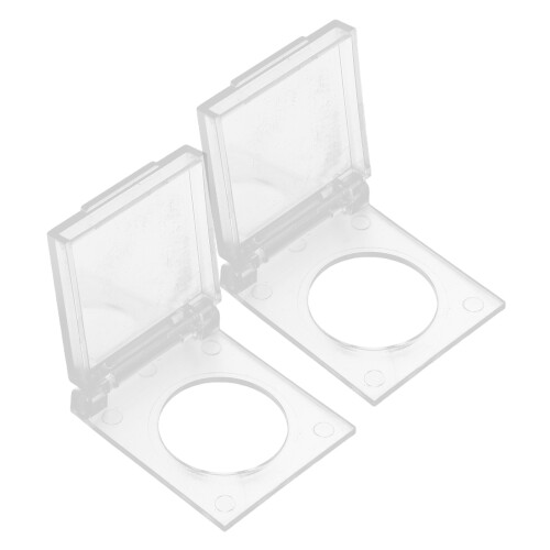 4Pcs Transparent Switch Covers Pc Emergency Button Safety Guards 2