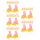 50Paren Mini Roller Skates Plastic Voor Spelen En Decoratie 8