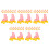 50Paren Mini Roller Skates Plastic Voor Spelen En Decoratie 6