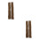 2Pairs Practical Knitted Arm Sleeves Winter Warm Long Fingerless Khaki 4