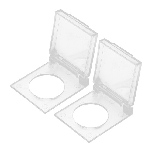 4Pcs Transparent Switch Covers Pc Emergency Button Safety Guards