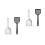 4Pcs Convenient Plastic Cat Poop Scoops Rounded Edges Home Use 5