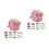 2Sets Kids Pretend Play Spaghetti Maker Dough Toy Multi-Color DIY Set 7