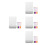 4Sets Clear Acrylic LED Drawing Board Reusable Lamp 10