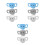 9Pcs Silicone Baby Bottle Handle Sleeves Ergonomic Grip 8