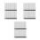 120Pcs Easy Install Silver Metal Shutter Blind Repair Nails Fasteners 5