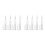 8Pcs White ABS Empty Cuticle Oil Pen Makeup Tool for Home Use 8