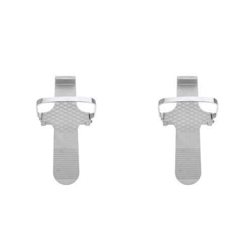 2Sets Silver Anti-Slip Aluminum Drywall and Glass Panel Lifting Tool 1