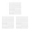 180Pcs Smooth Silicone Tip White Lip Brush for Lipstick and Gloss 7