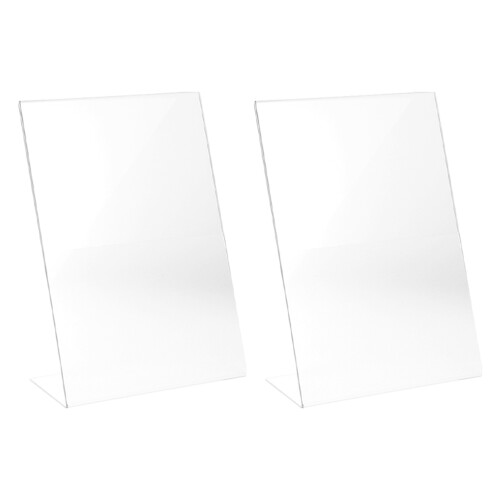 6St Praktische Transparante Prijs Houder Display Stand Acryl