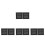 8Pcs Exterior Wall Metal Vent Covers Black Durable Rainproof Attic Use 7