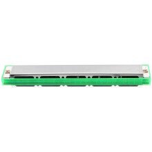 2St Duurzame ABS Harmonica Voor Muziekbeoefening Multi Kleur Speelgoed
