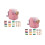 2Sets Kids Pretend Play Spaghetti Maker Dough Toy Multi-Color DIY Set 5
