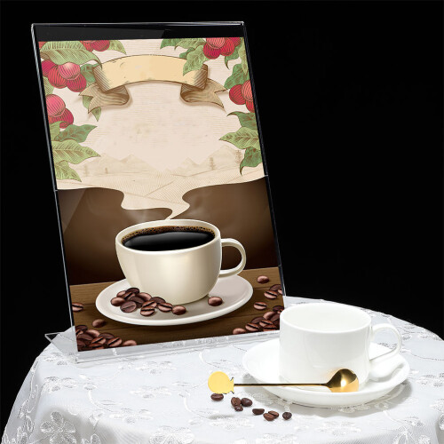 6St Praktische Transparante Prijs Houder Display Stand Acryl 2