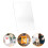 6St Praktische Transparante Prijs Houder Display Stand Acryl 9