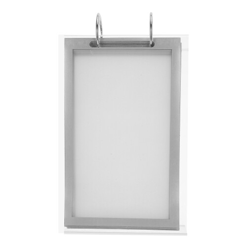Transparante Acryl Flip Menu Display Stand Tafelhouder