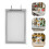Transparante Acryl Flip Menu Display Stand Tafelhouder 9