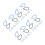 40Pcs Ceramic Clay Cutting Wire Steel Wire Cutter Pottery Clay Tools 7