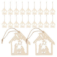 160St Lichtgewicht Kerstornament Met Geboorte Van Thema