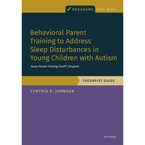 Behavioral Parent Training to Address Sleep Disturbances in Young Chil