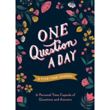 One Question a Day Floral by Aimee Chase Paperback Book