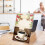 6St Praktische Transparante Prijs Houder Display Stand Acryl 4