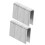 120Pcs Easy Install Silver Metal Shutter Blind Repair Nails Fasteners 3