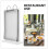 Transparante Acryl Flip Menu Display Stand Tafelhouder 8