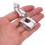 2Pièces -Câbles Aluminium Argent Pour Guidage Câble 11