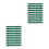 20Ensembles Barres De Protection Plastique Vertes Anti Nidification 5