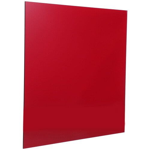 2Pièces Acryliques Rouge Semi- Pour Décoration