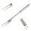2Pièces Barbecue Acier Inoxydable Durable Pour En Plein Air 9