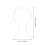 2Pièces Support Casque Bureau Transparent, Support Écouteurs 10
