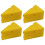 4Pièces Répliques Fromage Résine Décorations Maison Légères 5